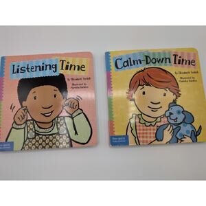 Listening Time and Calm Down Time Toddler Tools series books Marieka & Heinlen